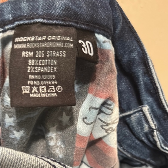 Rockstar Men's Blue Jeans size 30 - Picture 13 of 13